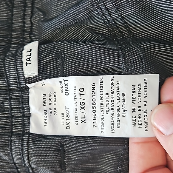 Dickies scrub pant size xl color black and grey - Picture 6 of 6